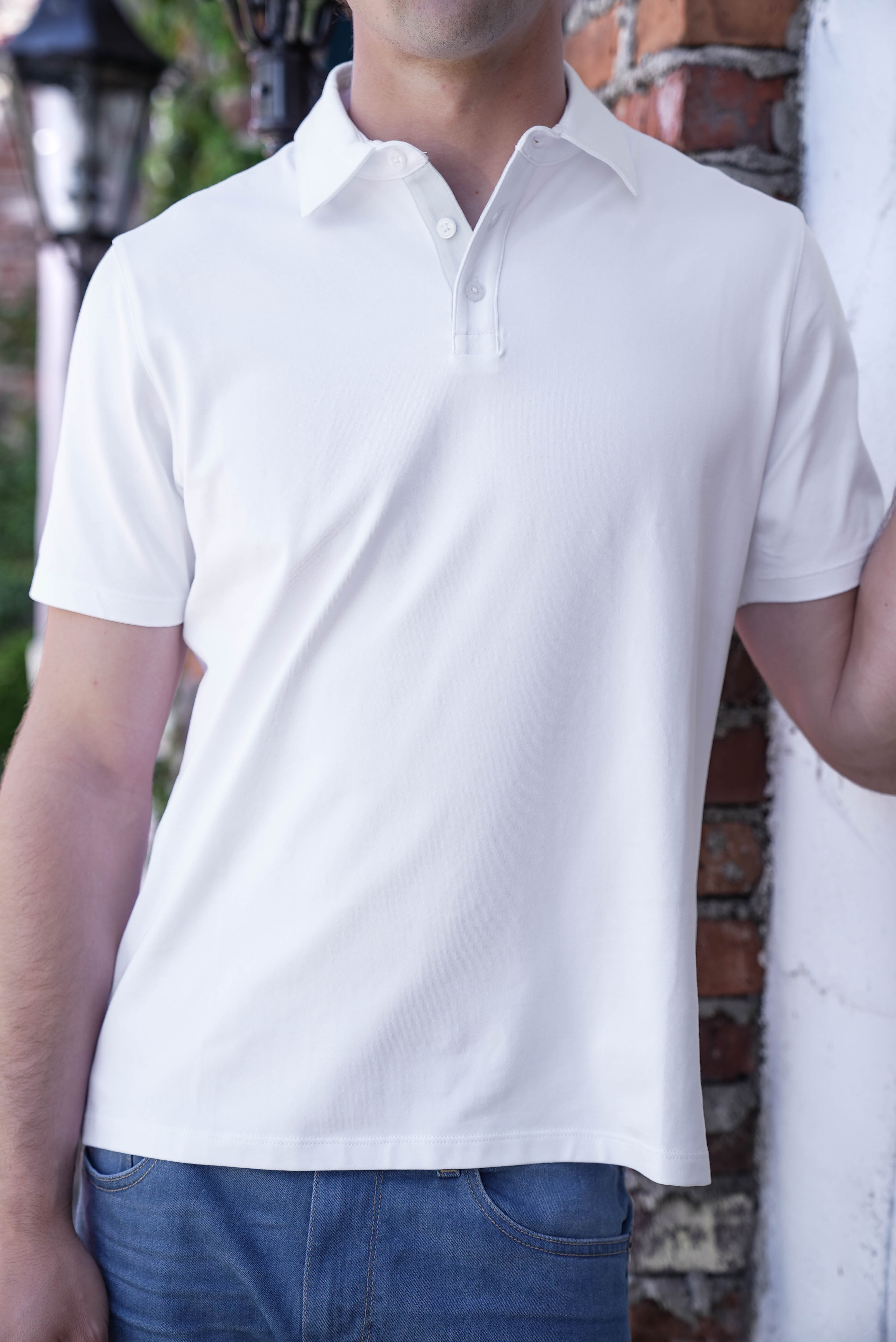 Premium Pima Cotton Contrast Polo